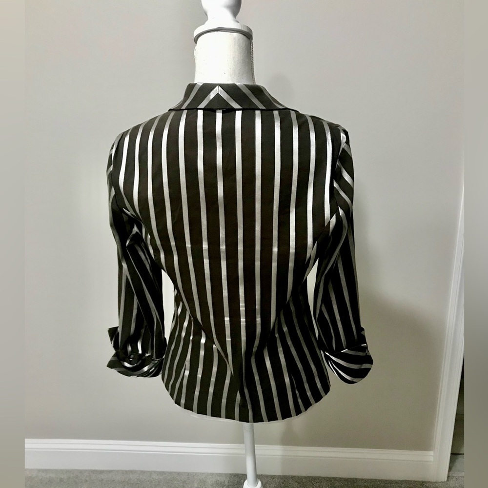 Joseph Ribkoff vintage Fitted Ruched Blouse - Picture 2 of 10